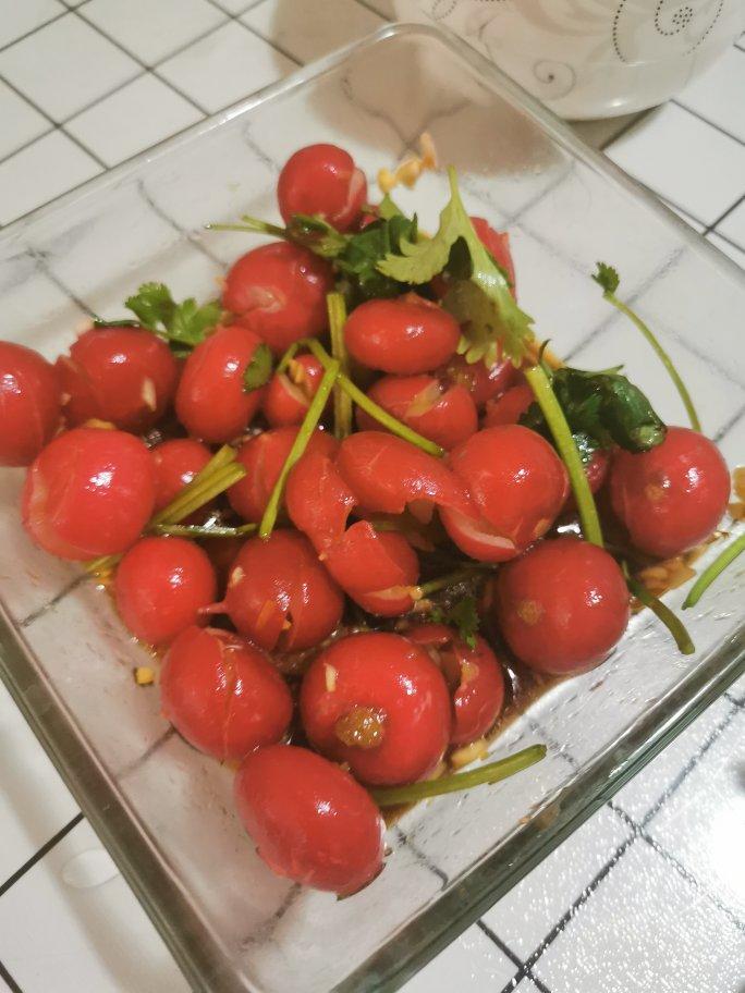 凉拌爽口水萝卜