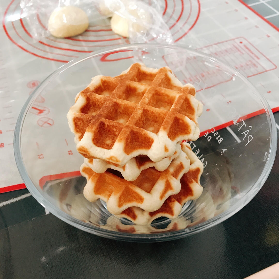 椰子华夫饼（酵母版）