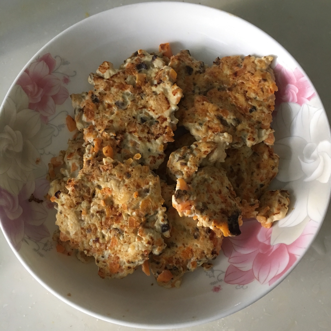 低卡低脂鸡胸肉紫菜米饼