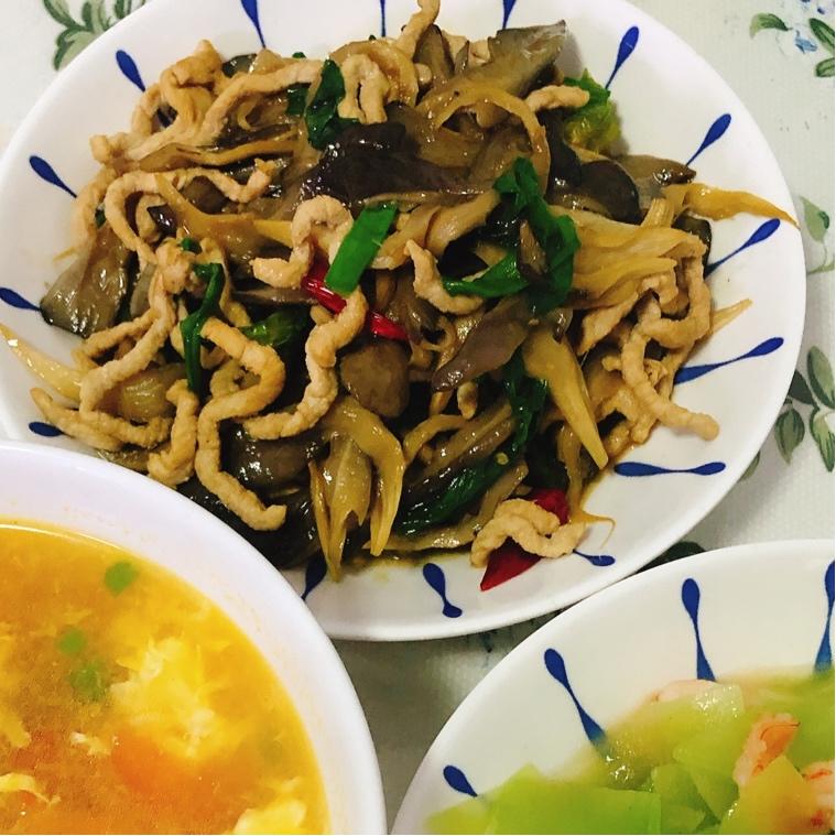 平菇炒肉（鲜香）