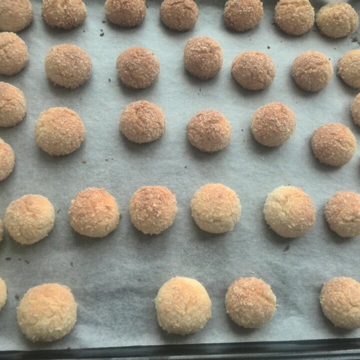 黄金椰蓉球（新手入门零失败）