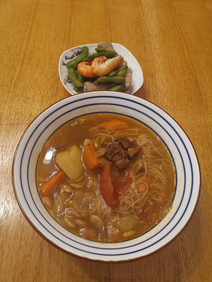 番茄土豆炖牛腩