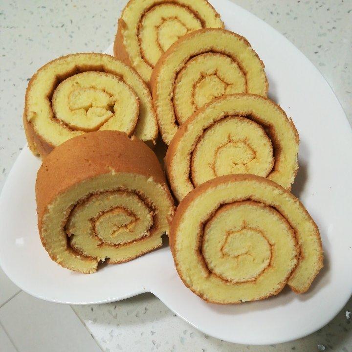 香葱肉松蛋糕卷