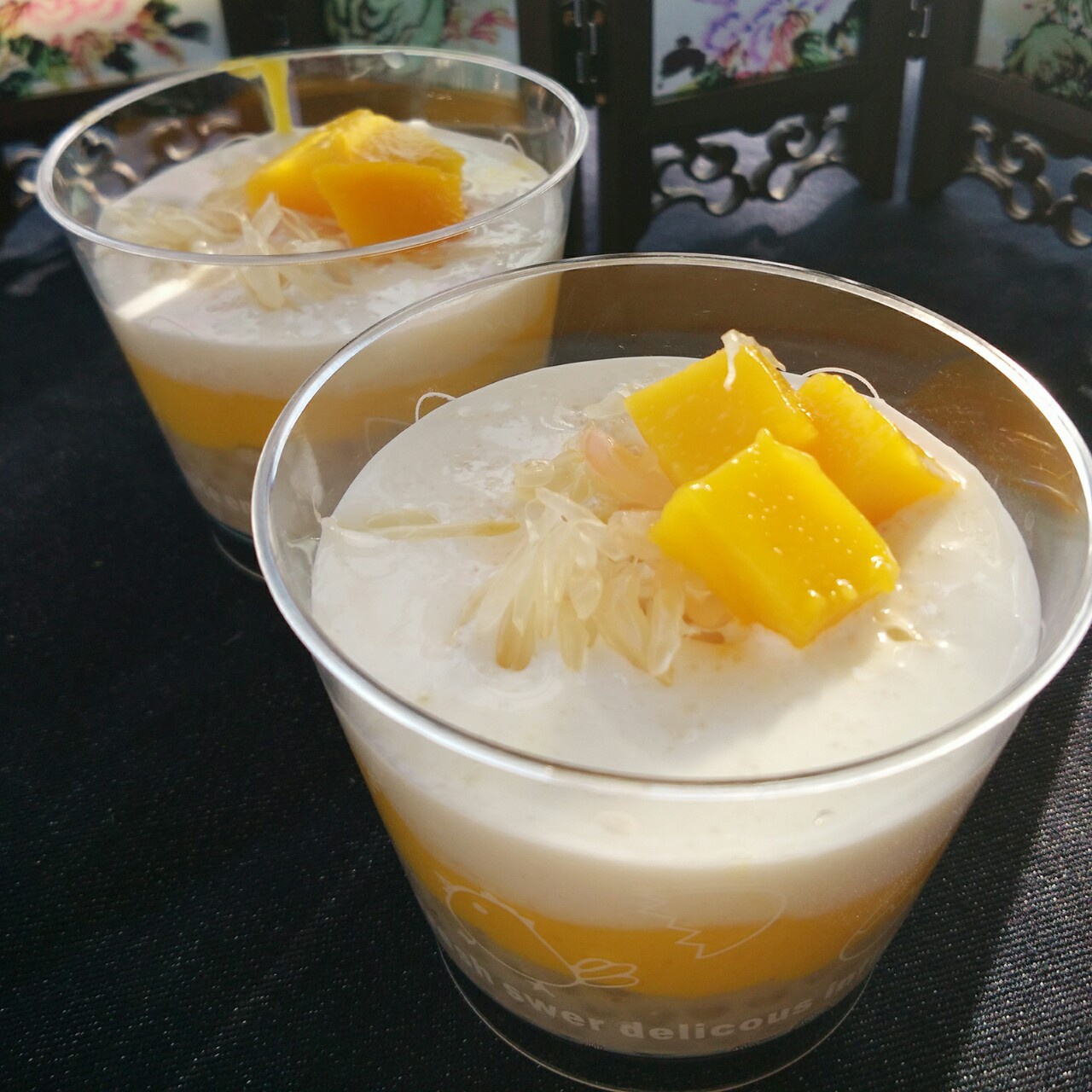 不输甜品店的杨枝甘露