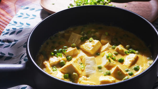 蛋黄豆腐 | 味蕾时光的做法
