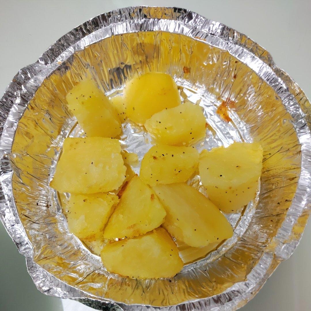空气炸锅版烤土豆块