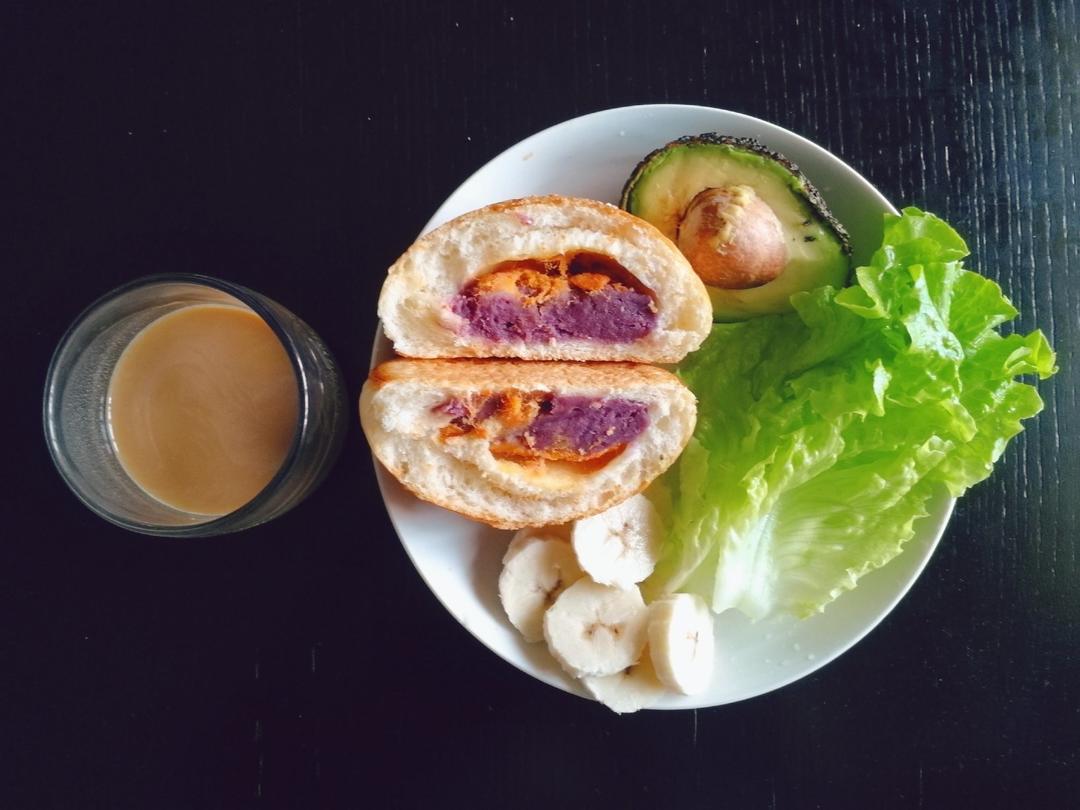 芋泥面包(软欧)