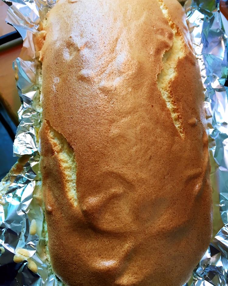 芝士流心古早味蛋糕