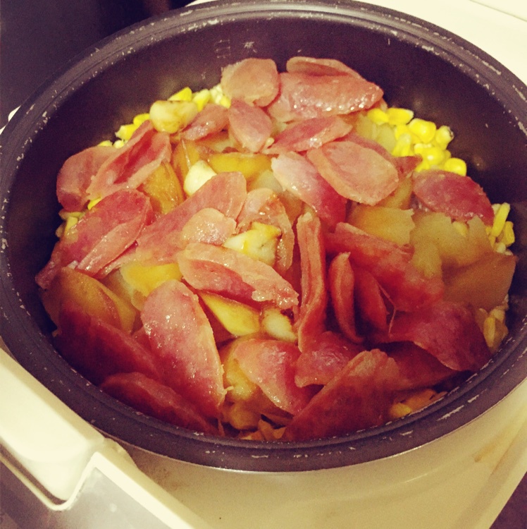 土豆焖饭（电饭锅版）