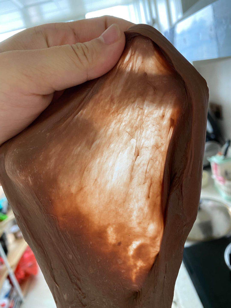 香浓柔软的巧克力吐司