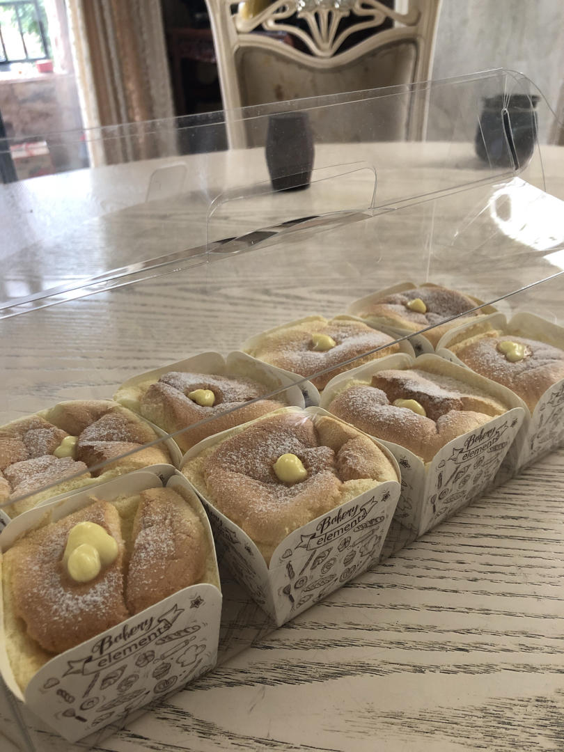 北海道爆浆戚风纸杯小蛋糕