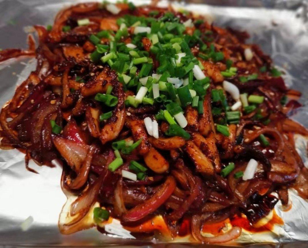 干锅酱香鱿鱼