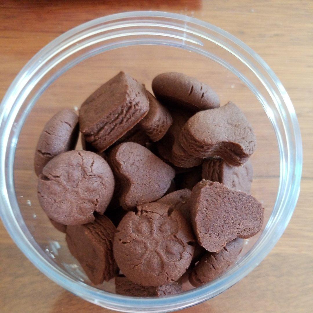 【超简单】 巧克力饼干 很脆很好吃