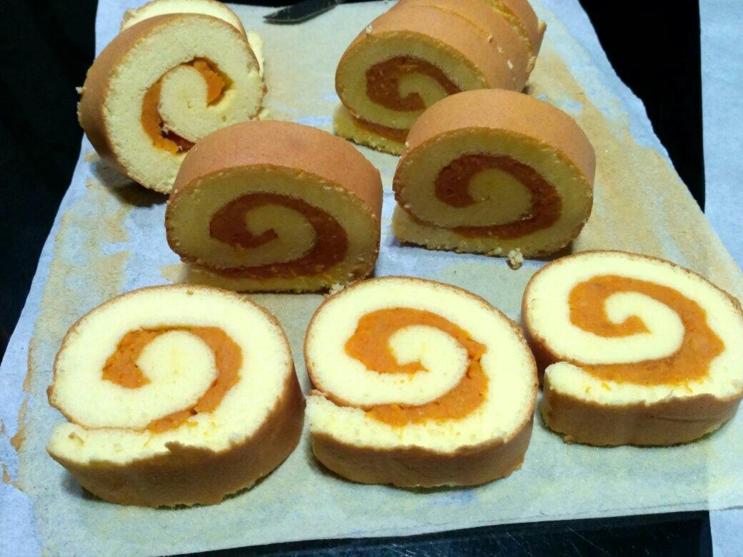 蛋糕卷这样做‼️不掉皮不开裂（小视频食谱）