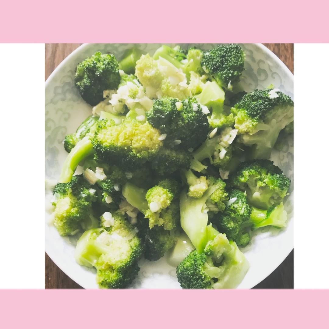 清清淡淡的家常小炒——蒜蓉西兰花