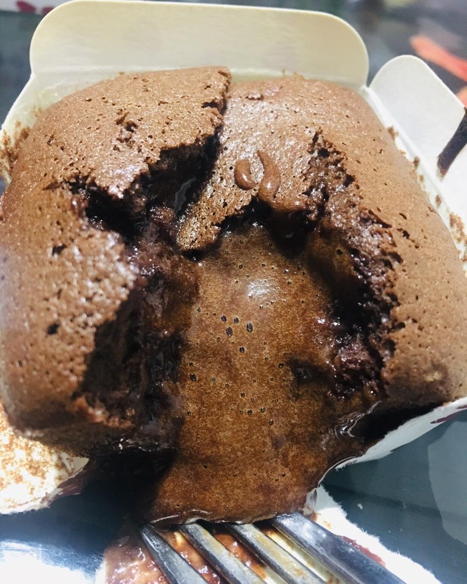 给妹子群的巧克力熔岩蛋糕