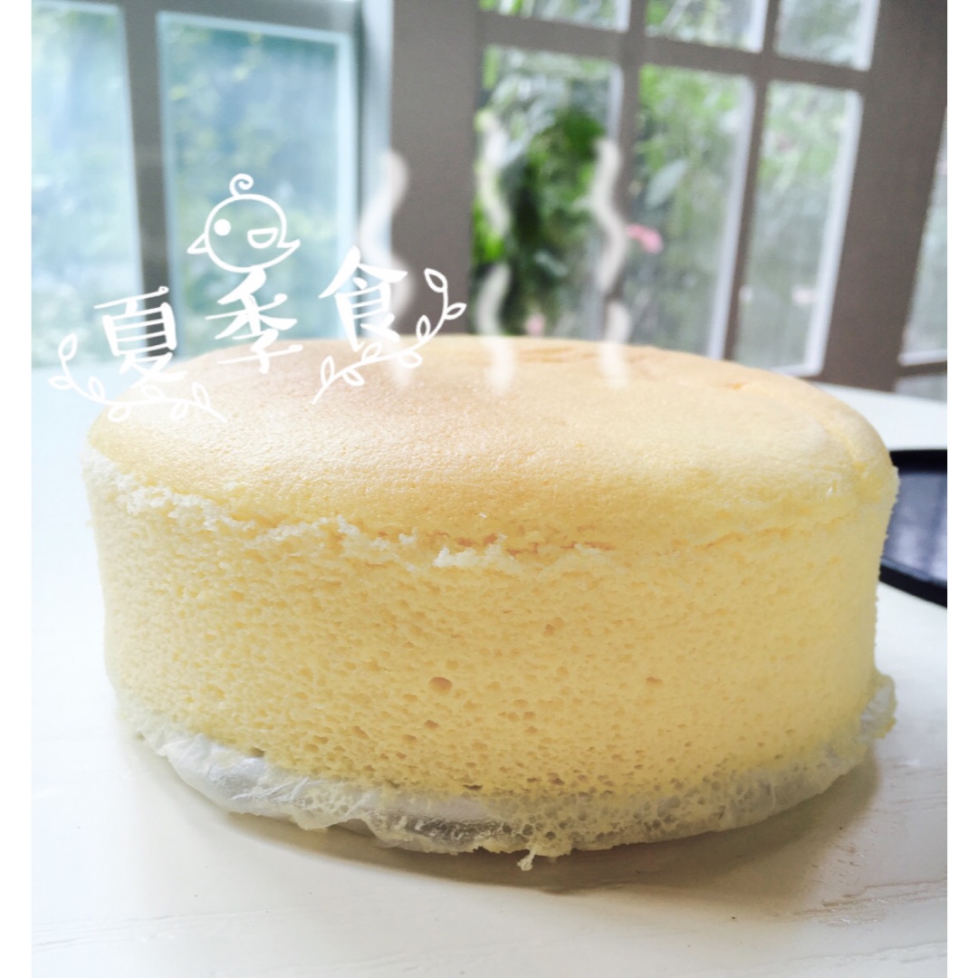 安静的当一个机智美男子做的无油酸奶蛋糕仿真轻乳酪