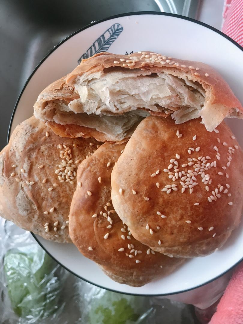 油酥烧饼(比麻酱烧饼更美味)