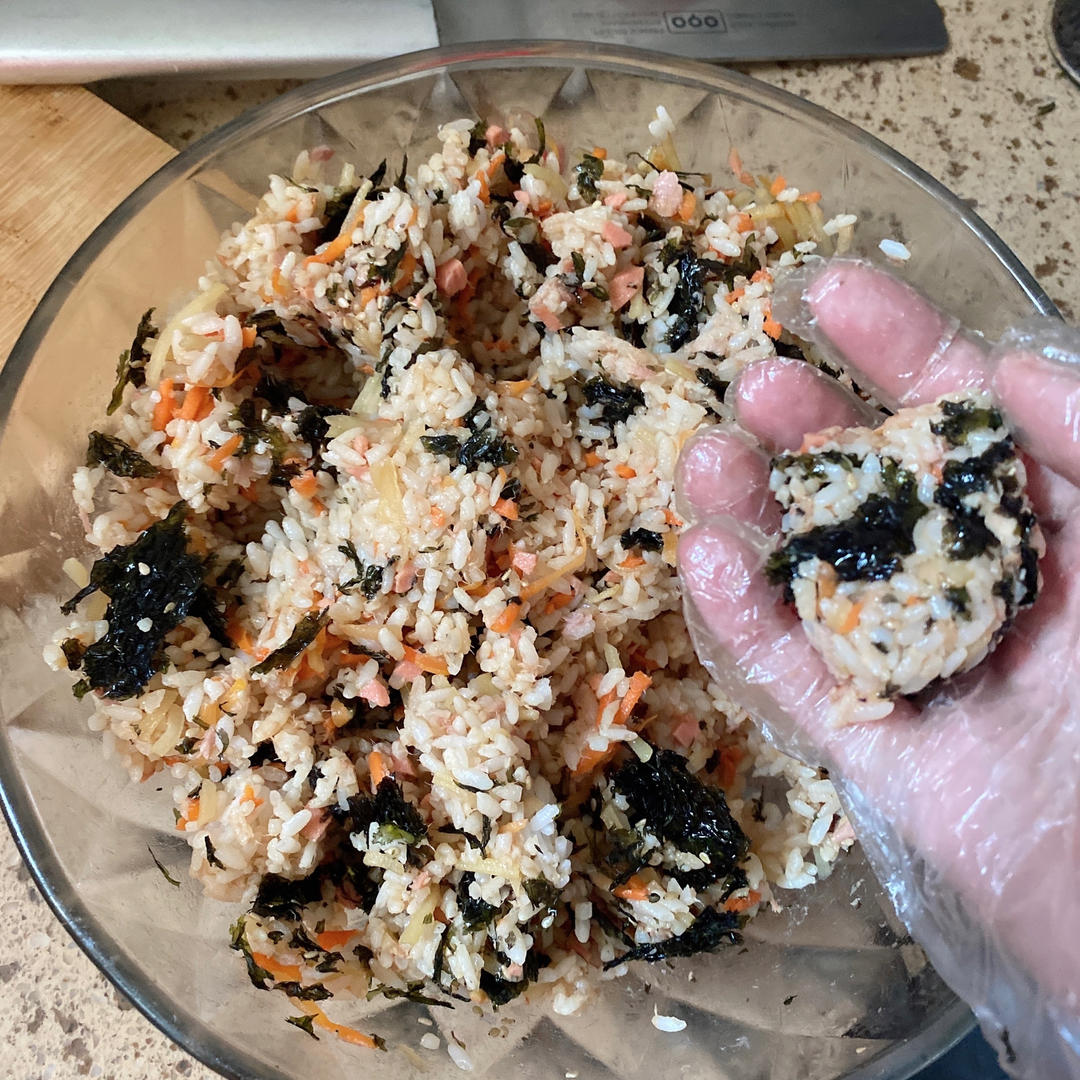 🔥剩米饭的神仙吃法！！巨好吃👉日式烤饭团