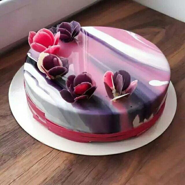 豹纹淋面蛋糕配方