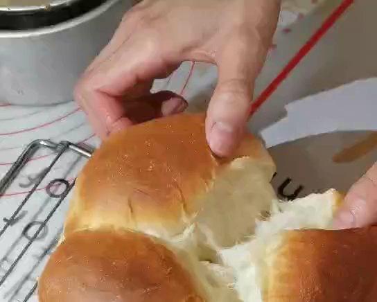 纯奶手撕吐司的做法 步骤1