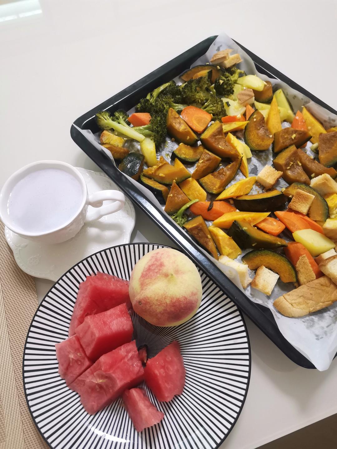 低卡、饱腹烤时蔬｜好吃不胖