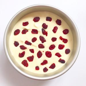 蔓越莓酸奶蒸蛋糕的做法 步骤6