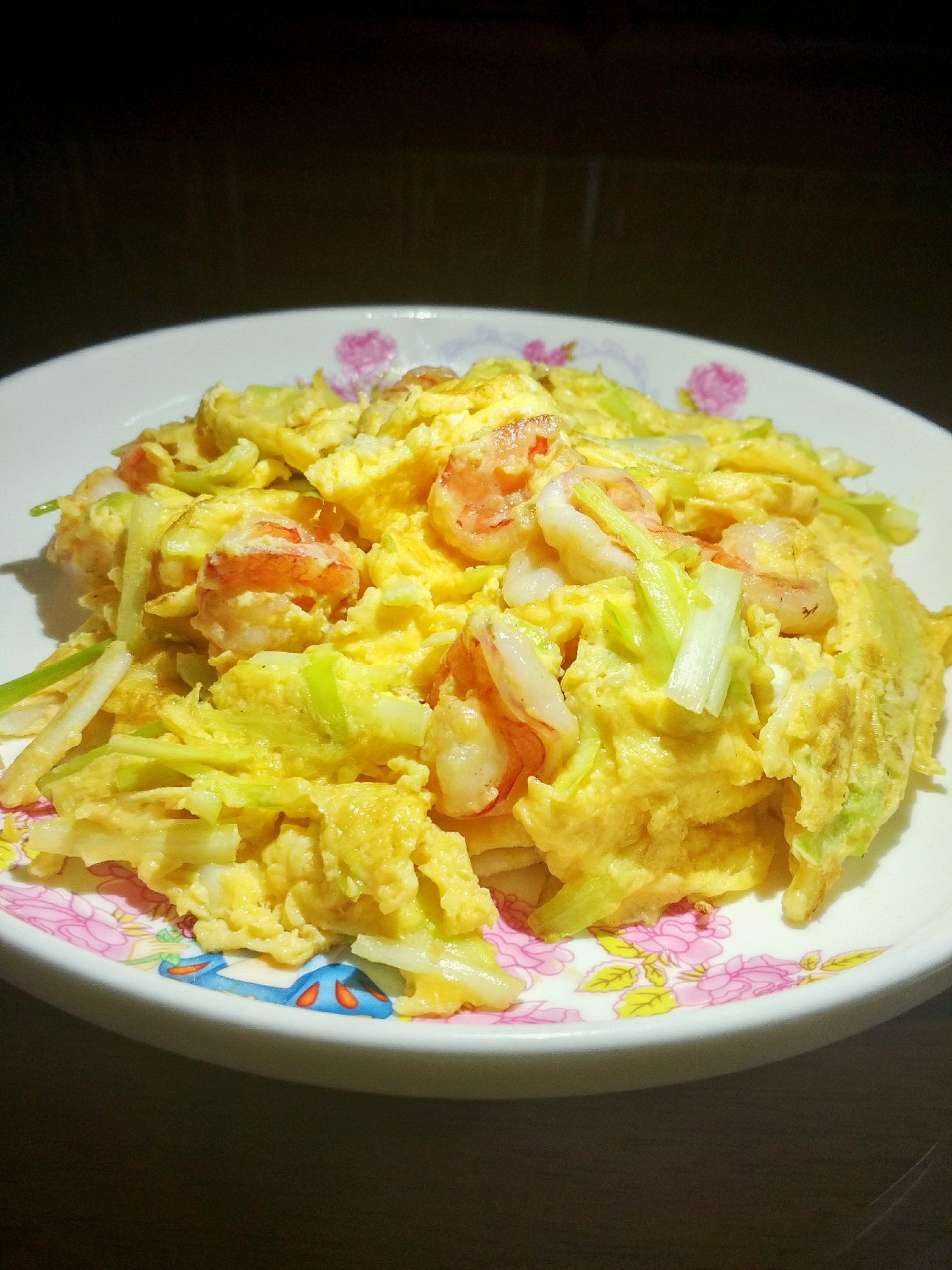 虾仁、韭黄炒蛋的做法