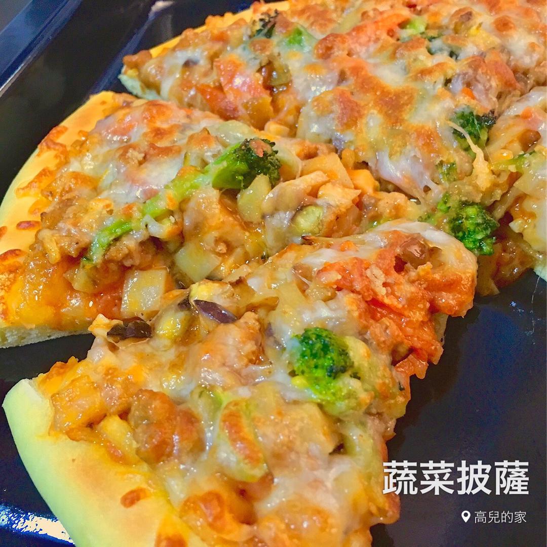 八寸披萨饼皮（四个）制作