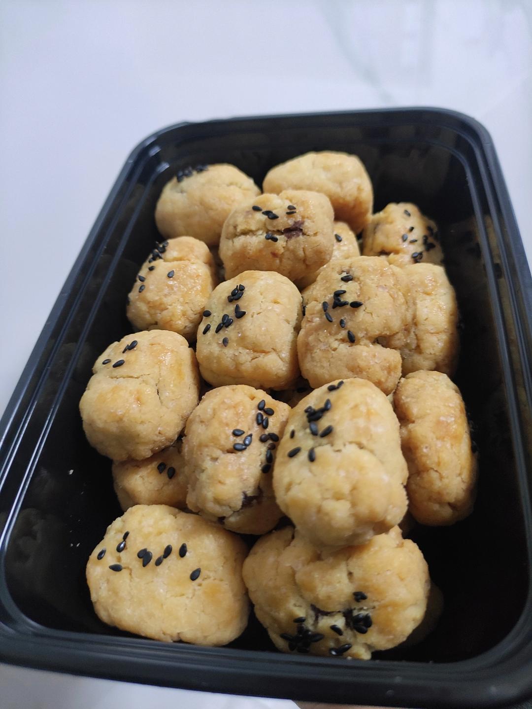 超级酥的小点心【豆沙一口酥】