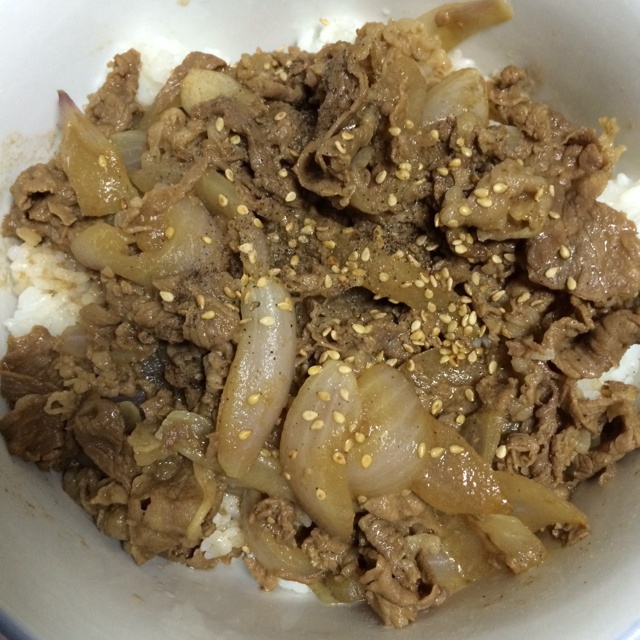 吉野家牛肉饭（牛丼）