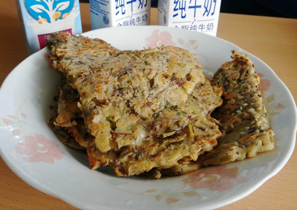 香椿鸡蛋饼