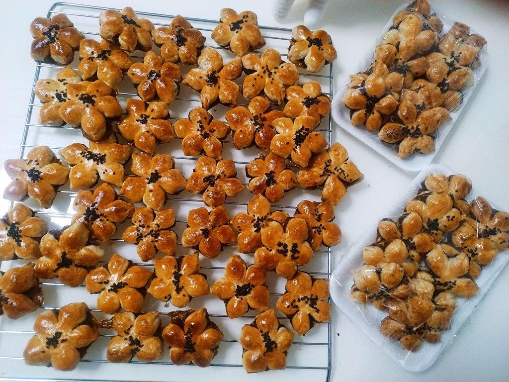 超级简单的豆沙酥