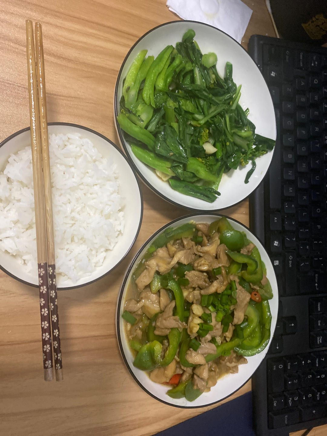 青椒炒鸡腿