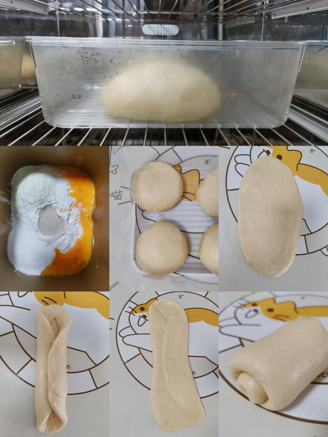 纯奶手撕吐司的做法 步骤1