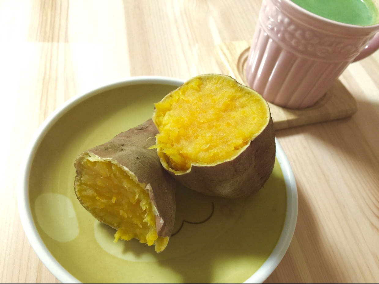 电饭煲烀白薯