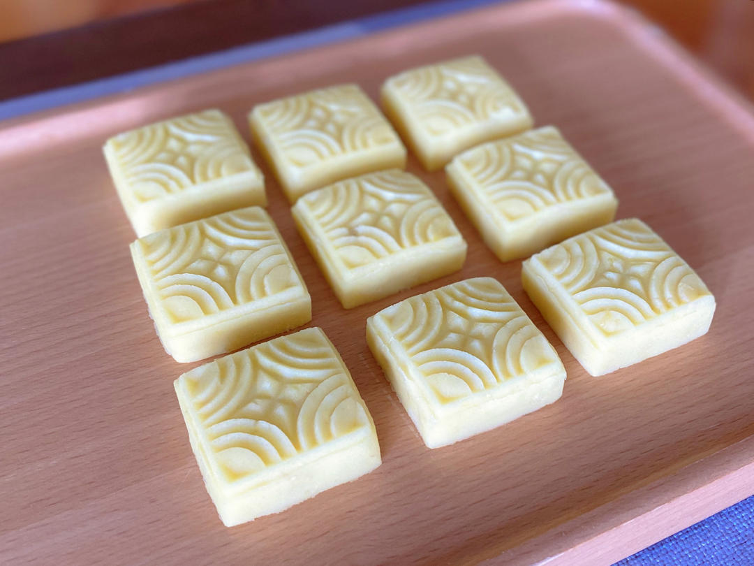 懒汉免炒绿豆沙(绿豆糕)