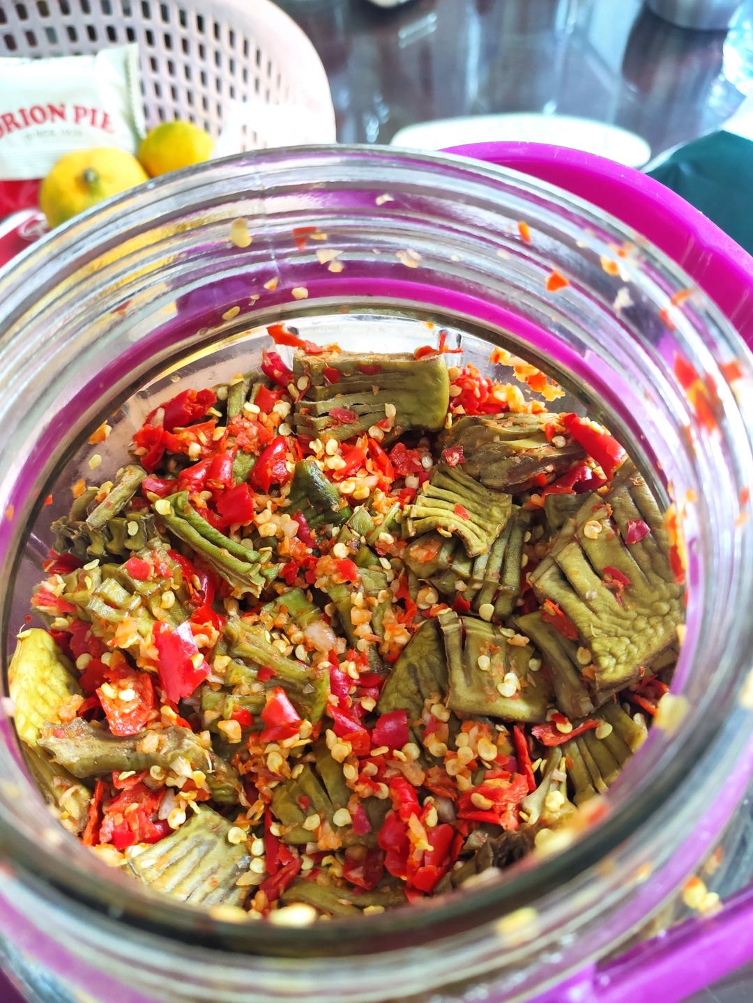 湖南人的下饭神器-剁椒刀豆（内含制作全过程）