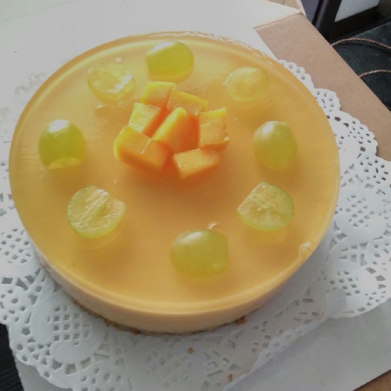 芒果纯酸奶慕斯