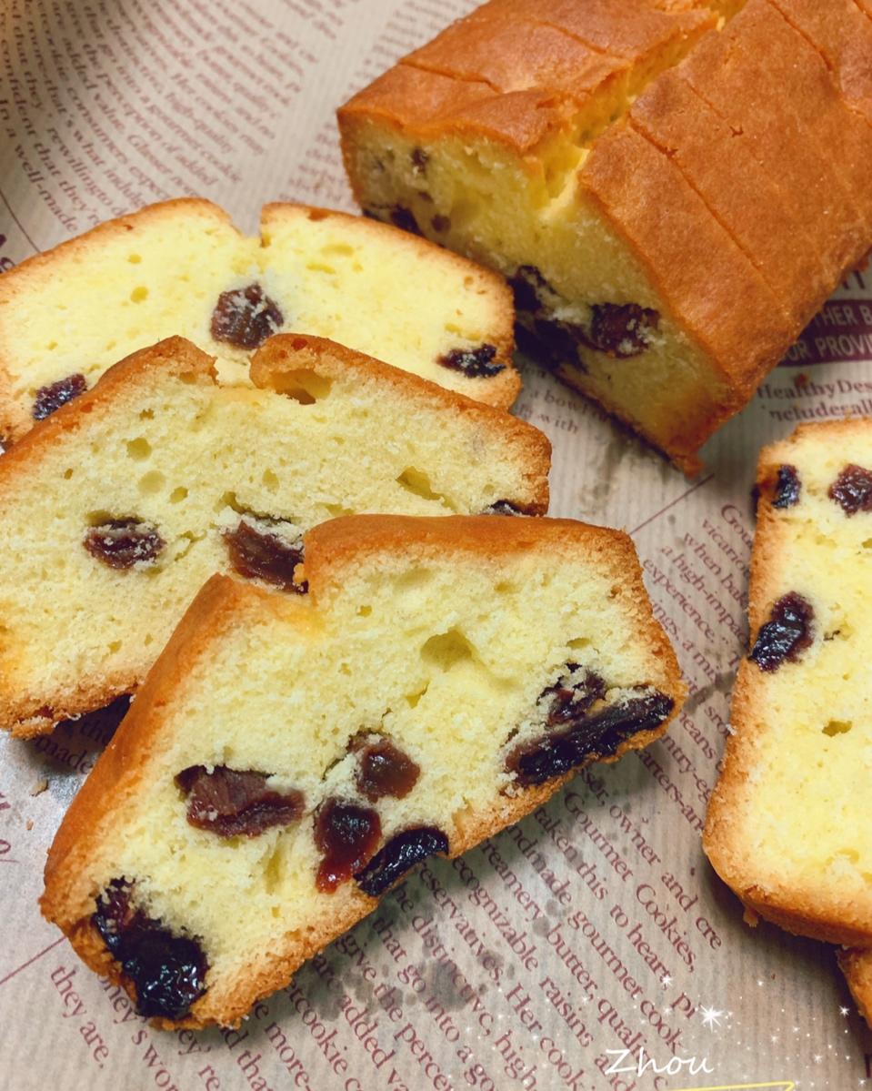 朗姆酒葡萄磅蛋糕（超级详细版）