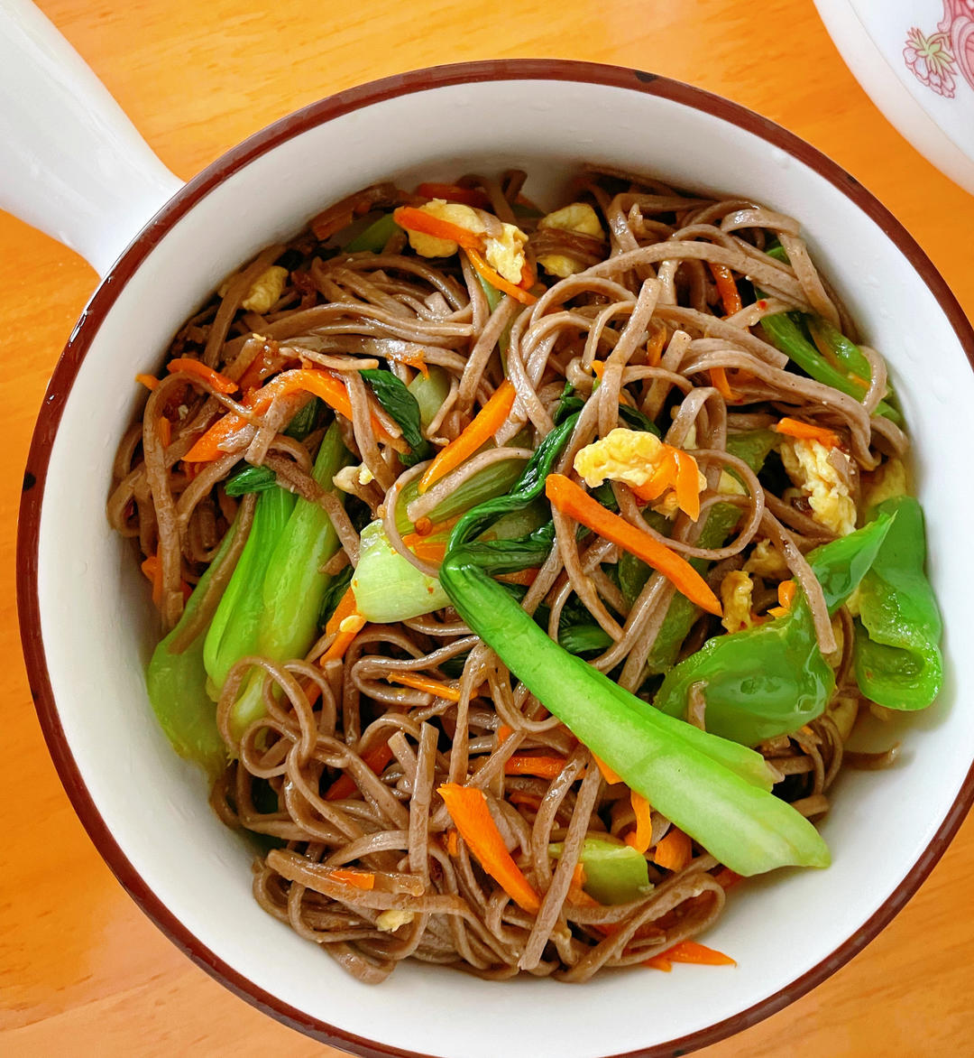 一人份炒荞麦面（懒人版）