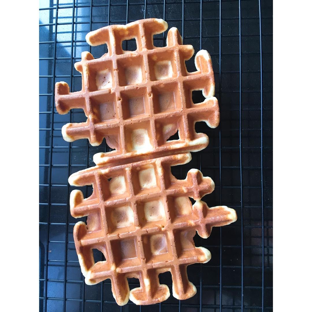 奶香糯米华夫「附面糊不粘锅小贴士」