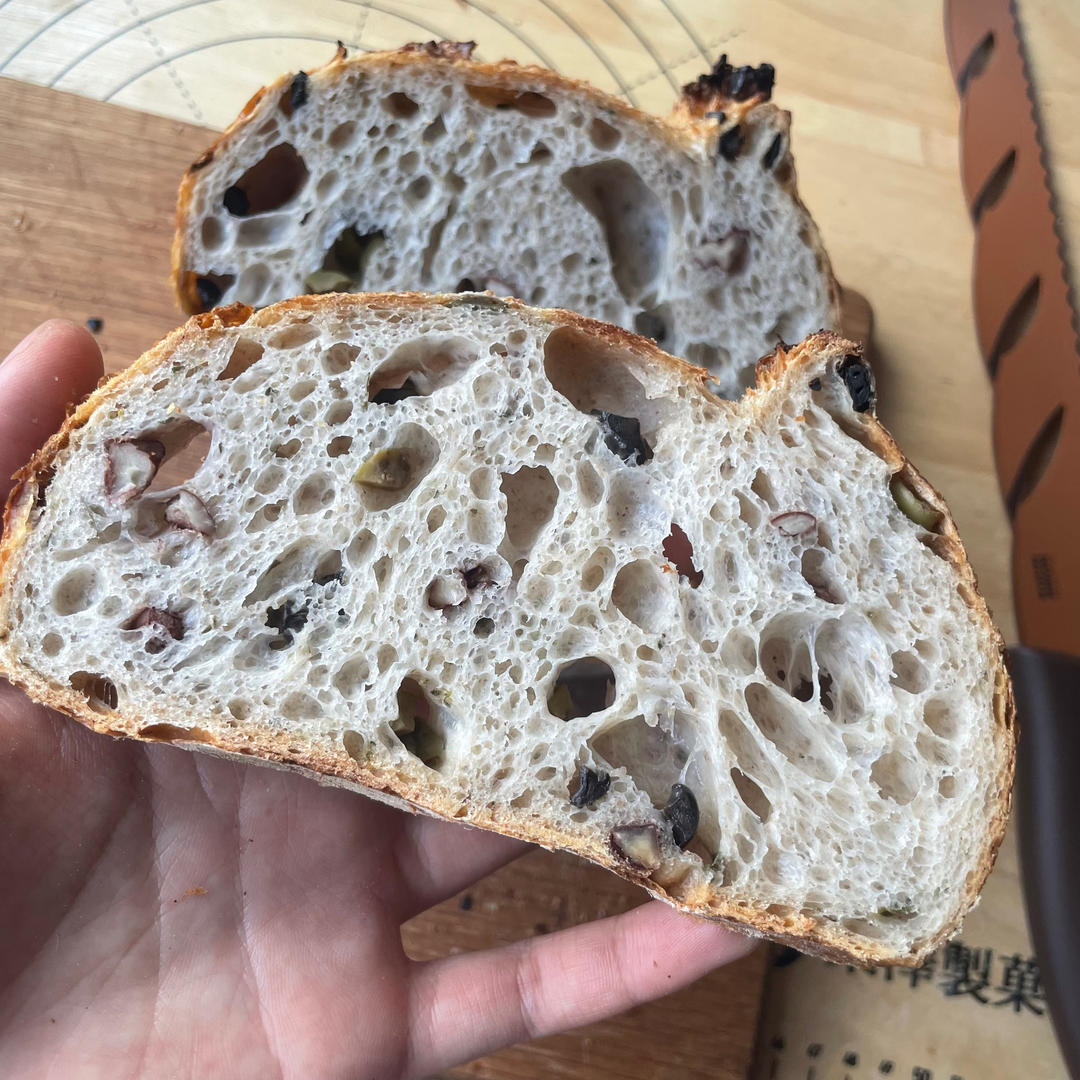 【Tartine Bread】天然酵种坚果橄榄欧包