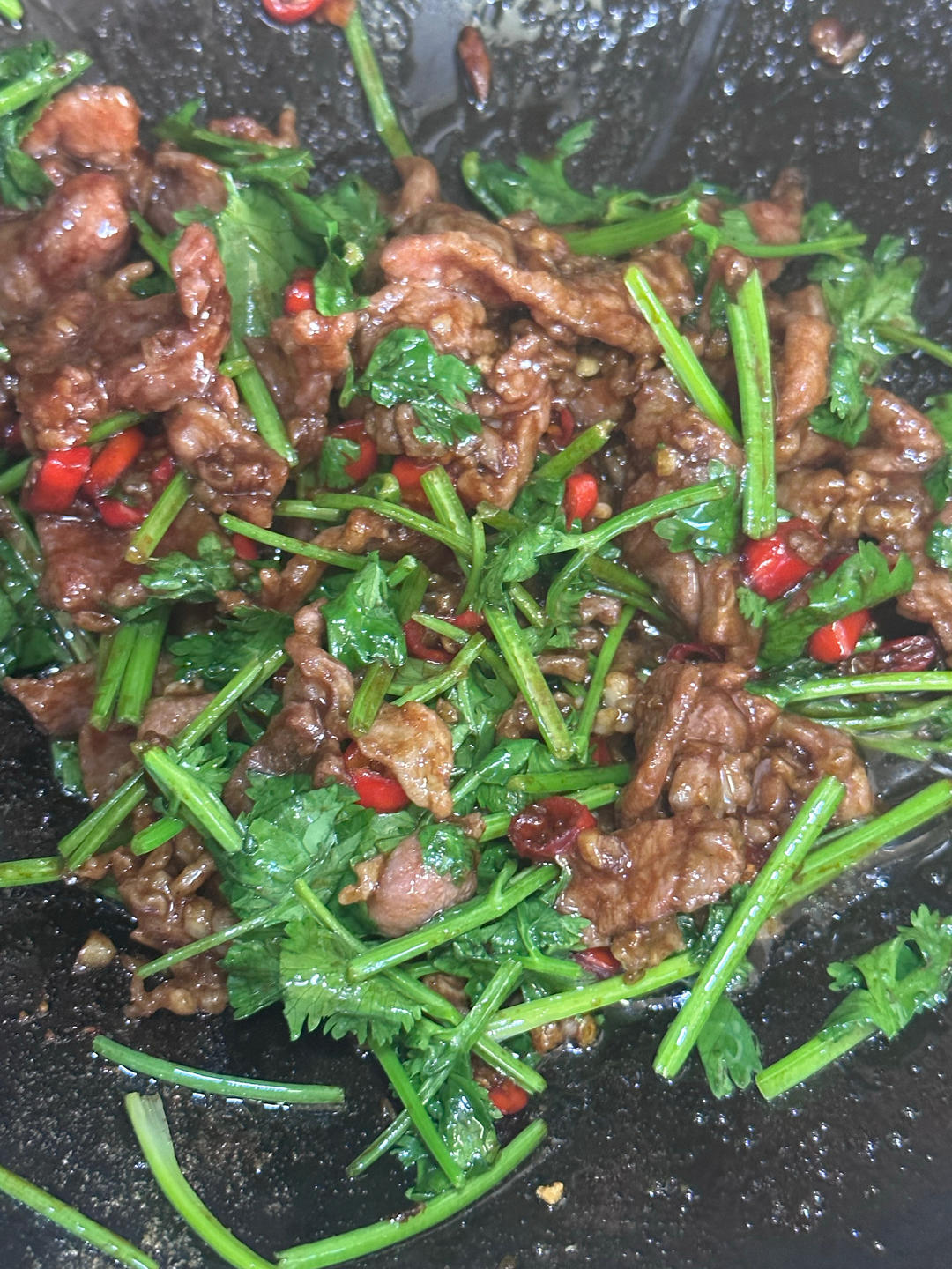 小炒黄牛肉