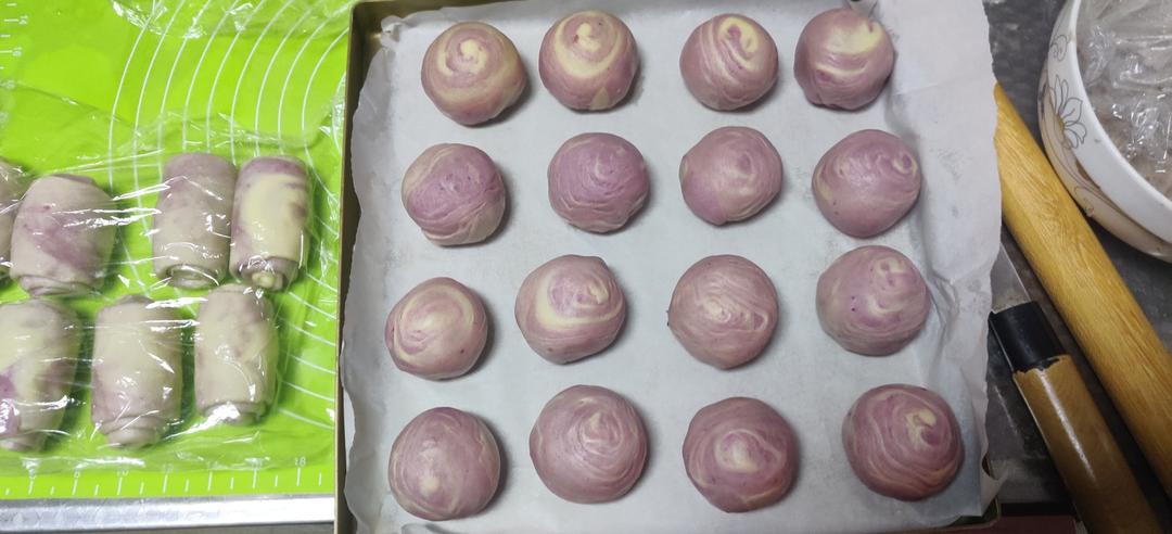 麻薯香芋酥/台湾大甲芋头酥(无猪油完美复刻2015.10修订各种抹茶酥、绿茶酥、蛋黄酥、紫薯酥通用哟）