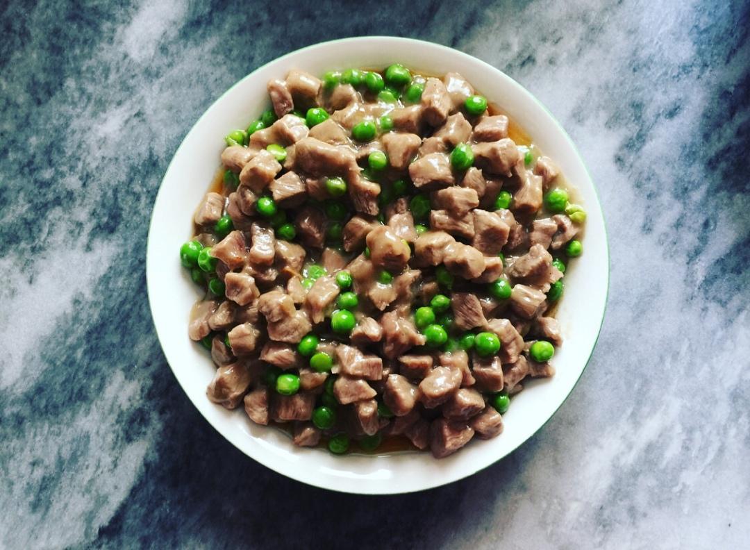 蚕豆牛肉粒