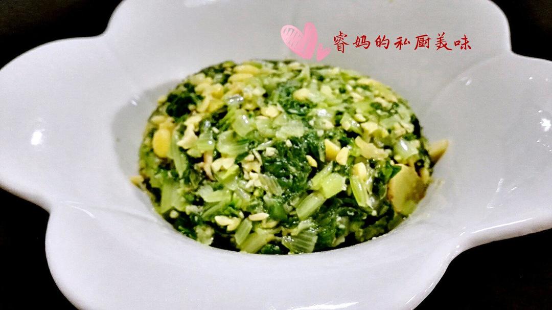 豆沫小白菜的做法