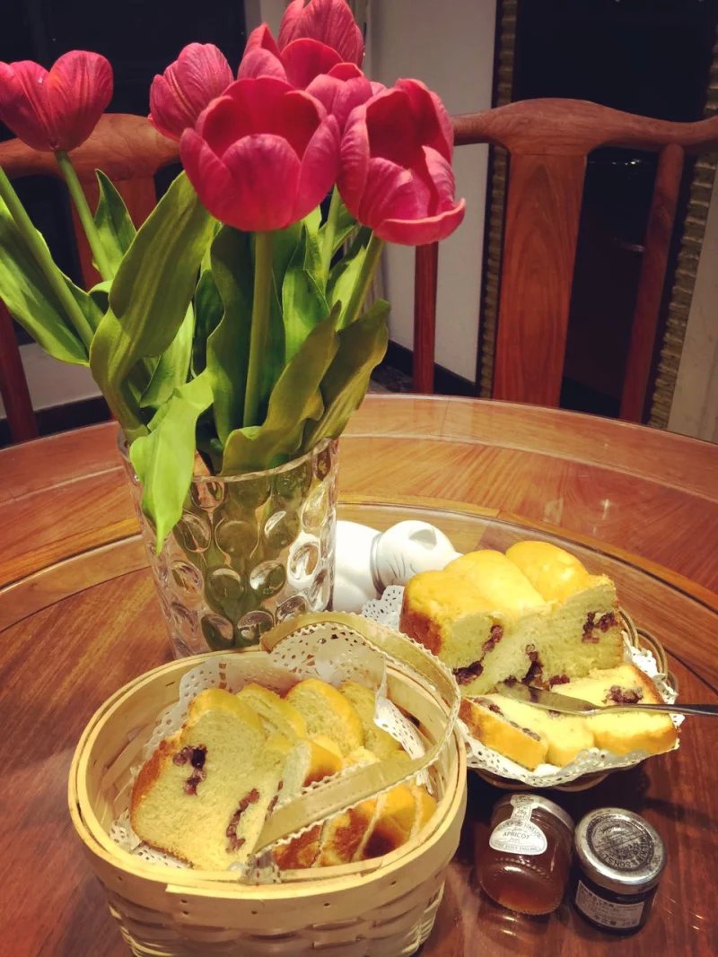 超级好吃的原味面包（面包机版）