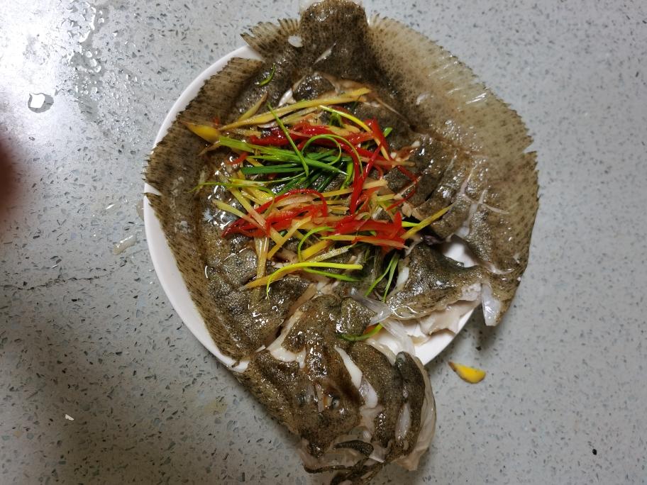 清蒸多宝鱼