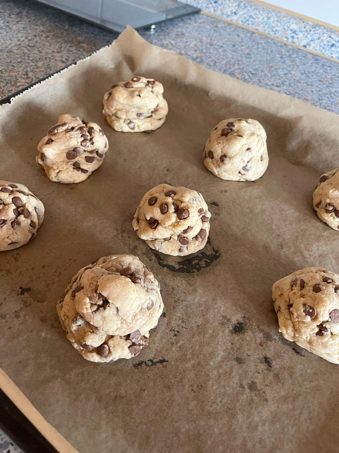 Bakery chocolate chip cookies